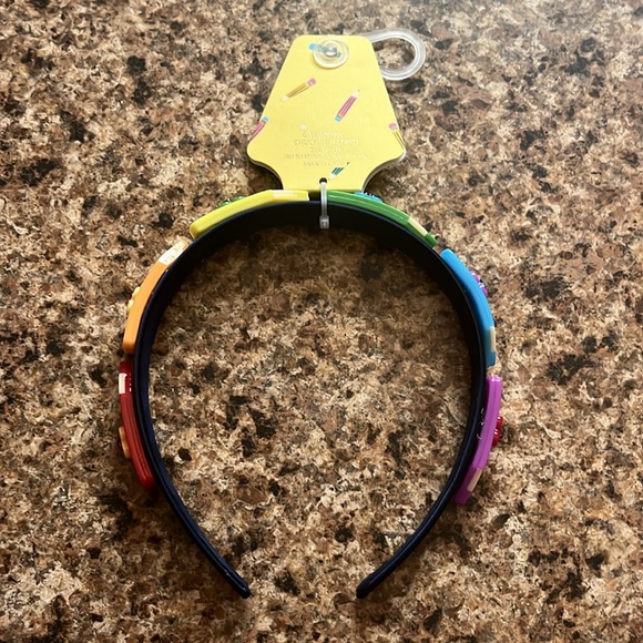 School themed crayon headband. Piper K. NWT - Picture 2 of 4